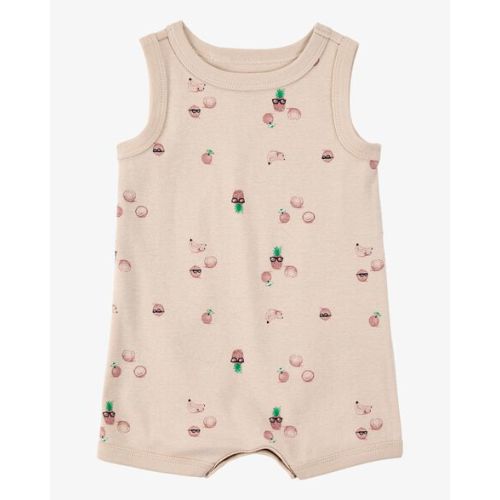 Baby Coconut Print Cotton Romper - Carter's | Carter's