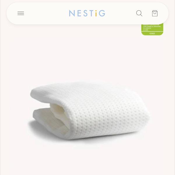 Lullaby Earth Waterproof, Breathe Safe Mini Crib Mattress Cover