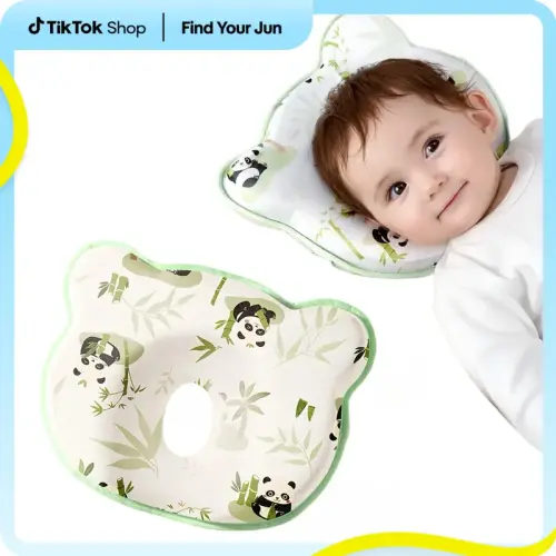 [Find Your Jun]Baby Nap Pillow - Baby head shaper, Silicone Shaping - TikTok Shop