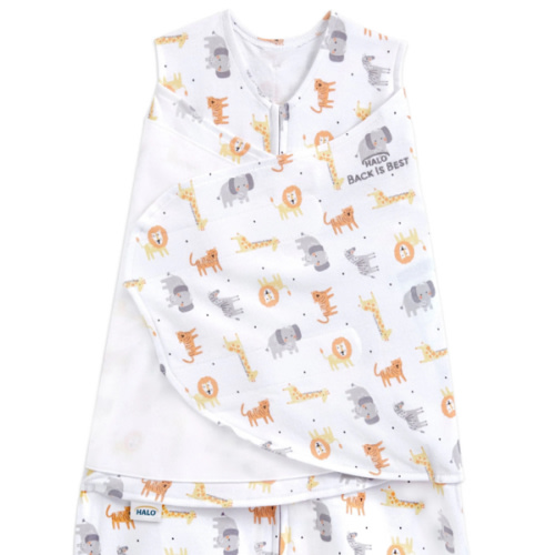 Jungle Print Cotton Swaddle | HALO
