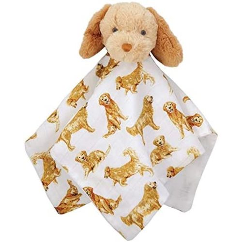 Mud Pie Golden Retriever Dog Woobie, Tan