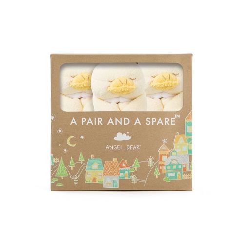 Angel Dear - Yellow Duck, Pair and A Spare Blankie Set