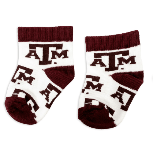 Texas A&M Lil Ags Socks