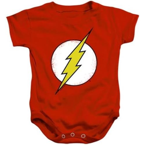 Popfunk The Flash Logo Shield Collection Unisex Infant Snap Suit for Baby