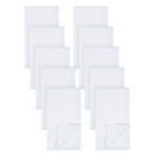 Gerber 10 Pack Flatfold White Cloth Diapers for Babies - 24" x 27" Newborn Diapers - Reusable, Soft & Absorbent 100% Cotton