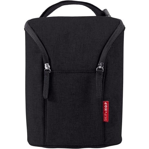 Skip Hop Baby Breastmilk Cooler Insulated Bottle Bag, Grab & Go, Chevron
