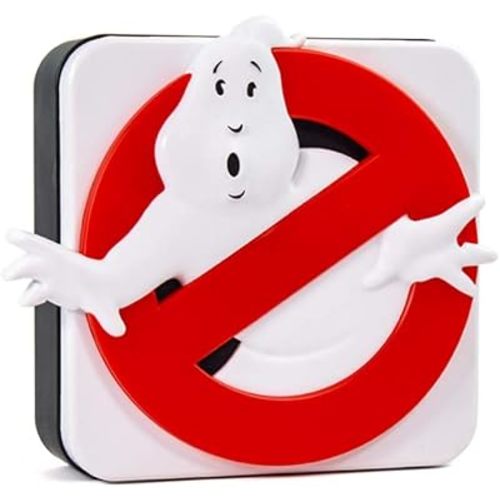 Numskull Ghostbusters Logo Lamp Wall Light - Ambient Lighting Gaming Accessory for Bedroom, Home, Study, Office, Work - Official Ghostbusters Merchandise, Plastic
