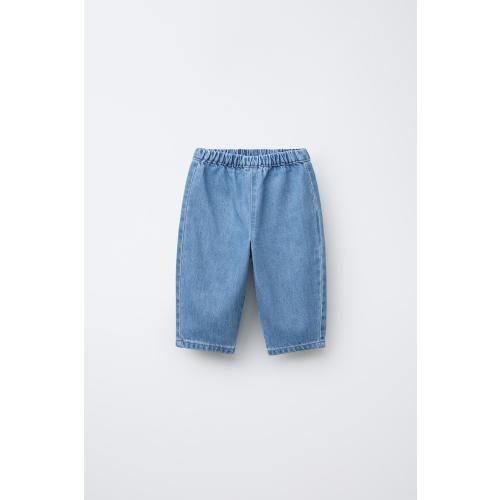 BAGGY DENIM PANTS - Blue | ZARA Canada