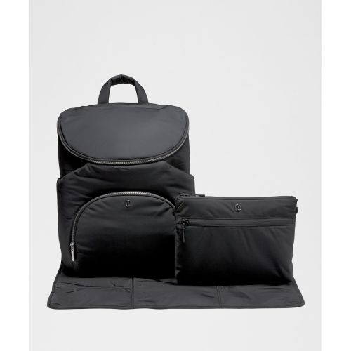 Black Diaper Bag - LuluLemon