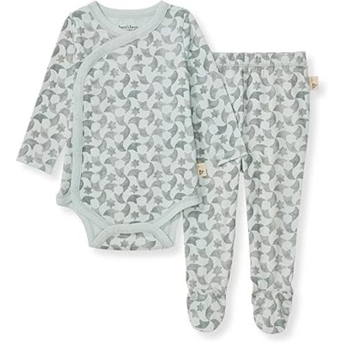 Burt's Bees Baby baby-boys Bodysuit and Pant Set, 100% Organic Cotton