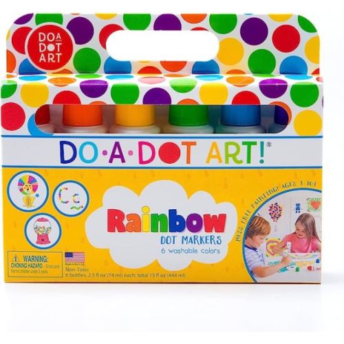 Do A Dot Art! Rainbow Washable Paint Markers