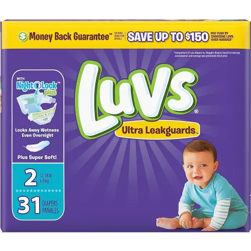 Luvs Diapers Size 2, 31 Count