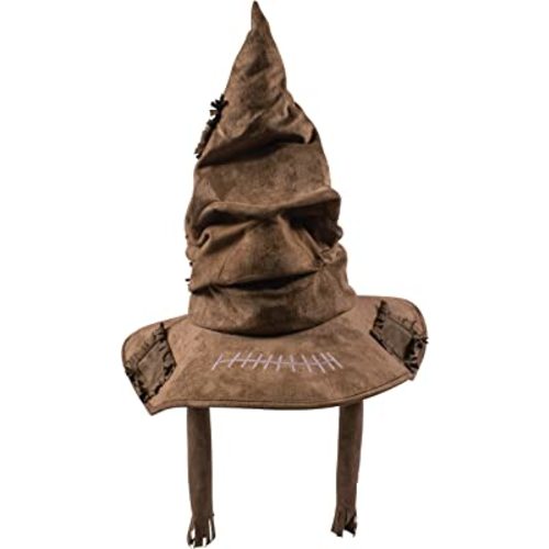 Disguise Harry Potter Sorting Hat Deluxe Costume Accessory Adult Size Character Dress Up Headwear, Brown