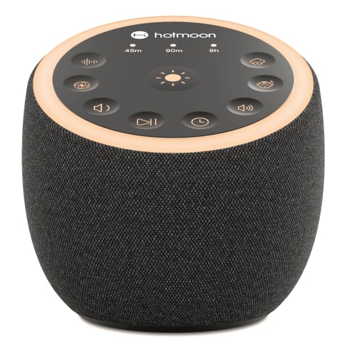 Hotmoon Cocoon 2 White Noise Sound Machine with 40 Soothing Sounds, 32 Adjustable Volume, Timers, Dual Speaker, Noise Maker for Sleep, Yoga, Meditation