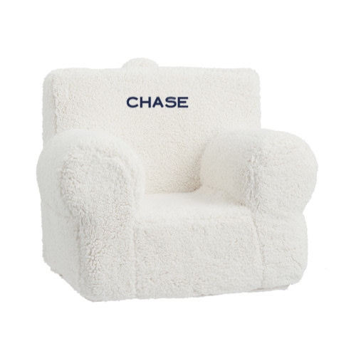 Cream Sherpa Anywhere Chair® | Kids Armchair | Pottery Barn Kids