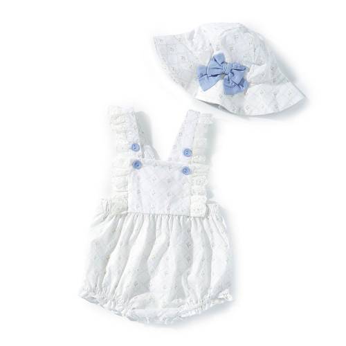 Rare Editions Baby Girls Sleeveless Floral-Printed Bodysuit