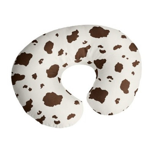 Sweet Jojo Designs Gender Neutral Unisex Support Nursing Pillow Cover  Wild West Cowboy Brown and Off White