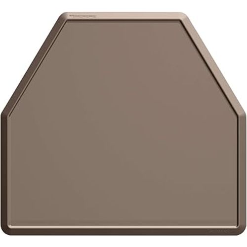 WeatherTech All-Purpose Mat | High Chair Splat Mat| - Multi-Use Mat for Everyday Living - 40" x 44" - Angled - Tan (APM4044T)