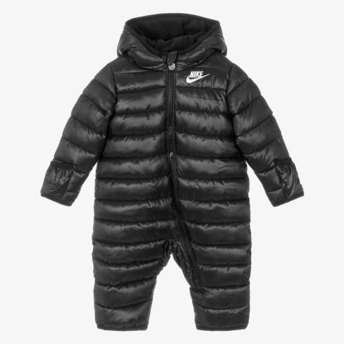 Nike - Black Logo Padded Snowsuit | Childrensalon