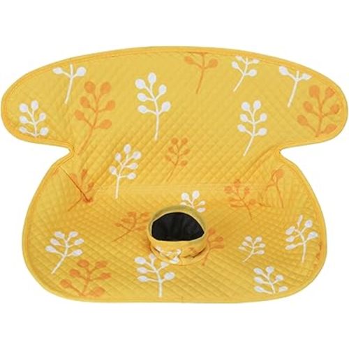 INFANZIA Dry Seat, Car Seat Protector Waterproof Carseat Liner Potty Training Toddlers, Baby and Infants, Piddle Pad for Carseats Strollers (Yellow, 1 Pack