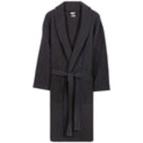 Micro Waffle Robe - Black | Sand Cloud