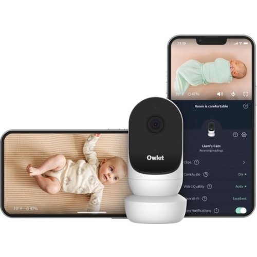 Owlet - Cam 2, HD Video Baby Monitor - White