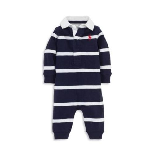 Boys' Rugby Stripe Coverall - Baby