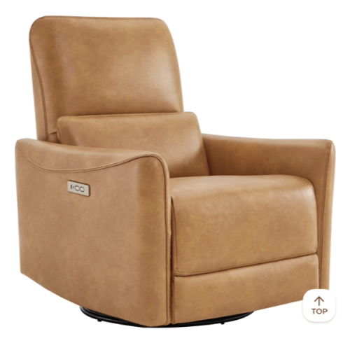 Tracee Power Swivel Nursery Glider Recliner