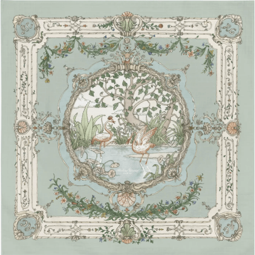 Carré – Tapestry Olive Green - Atelier Choux