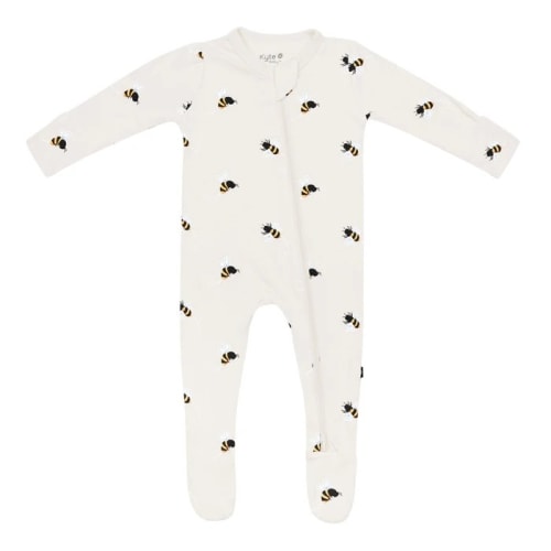 Kyte Baby Bee Mine Zipper Footie