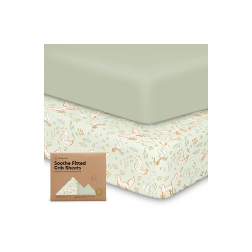 Soothe Fitted Crib Sheet