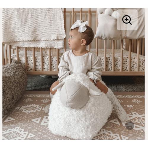 BAA BAA SHEEP POUF- cream