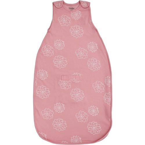 Woolino Merino Wool and Organic Cotton Ultimate Baby Sleep Sack - 4 Season Baby Wearable Blanket - Two-Way Zipper Adjustable Sleeping Bag - Universal Size (2-24 Months) - Succulent