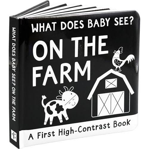What Does Baby See? On the Farm (High Contrast Board Book)