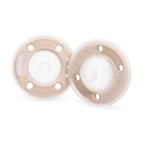 Ninni Pacifier- Oatmeal 2 Pack Pacifier Like Breast – Ninni Co