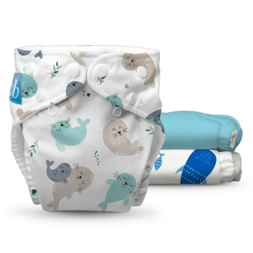 Pack of 3 Reusable Cloth Diapers with Fleece Charlie Banana