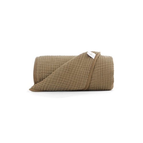 Organic Cotton Muslin Throw Blanket