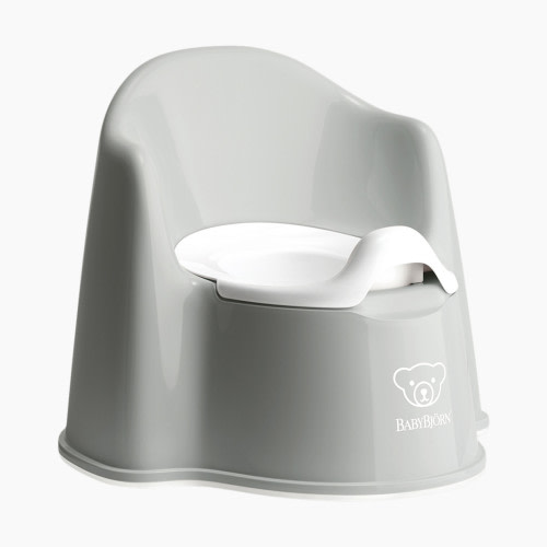 BabyBjörn Potty Chair - Gray/White