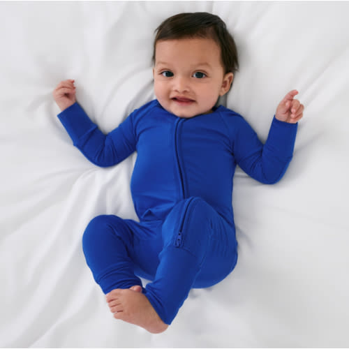 Electric Blue Zippy | Little Sleepies