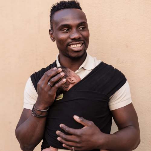 Boba Classic Baby Wrap Black