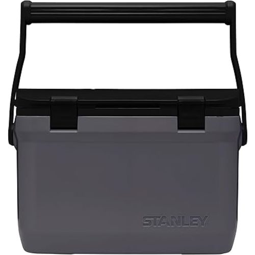 Stanley Adventure Outdoor Cooler 16 qt | Heavy Duty Outdoor Camping Cooler with Easy Carry Top Handle | 36 Hour Cooling Ice Chest for 21 Cans| BPA-Free | Charcoal