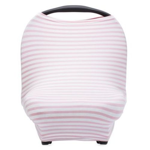 Parker Baby Co. 4 In 1 Car Seat Cover - Pink/white Stripes