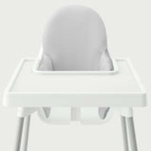 Highchair Cushion Cover - Beige Candy Stripe – Yeah Baby Goods