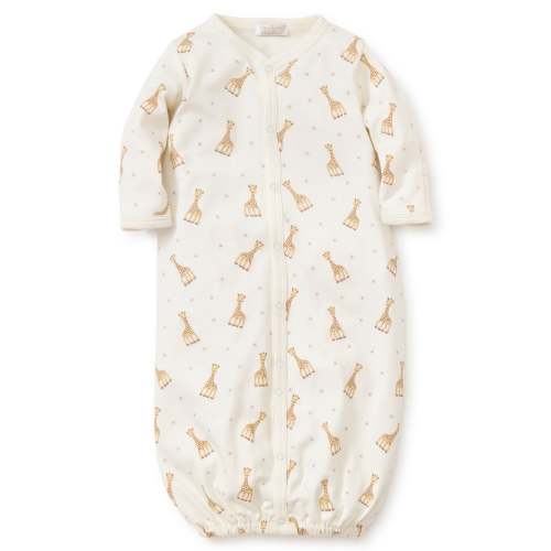 Sophie la girafe Ecru Print Converter Gown