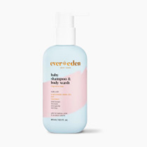 Evereden Baby Shampoo and Body Wash - Fragrance Free, 251ml