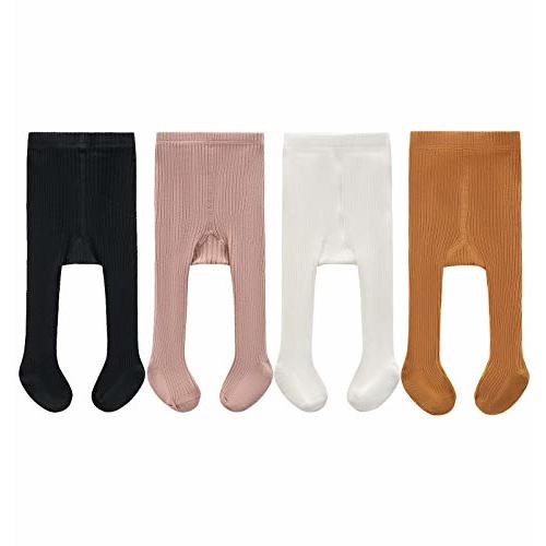 CECORC Baby Girls Tights Toddler Cable Knit Leggings Thick Cotton Infant Stockings Pantyhose 1-10T