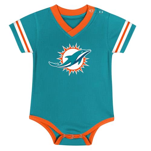 Outerstuff NFL Newborn & Infants 0-24 Months Official Game Day Primary Logo Onesie Creeper Jersey