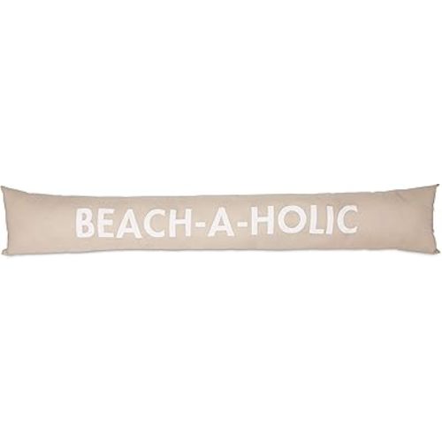 Pavilion - Beach-a-Holic - Tan Decorative Draft Stopper - Beach House Decor