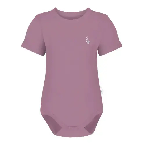 Premium Cosy Baby Onesie – RAPH&REMY® - Color: MAUVE, Size: 0-3 Months