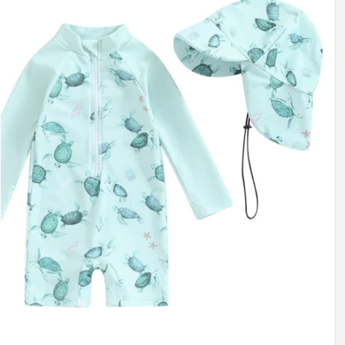 Baby Rash Guard Swimsuit Set